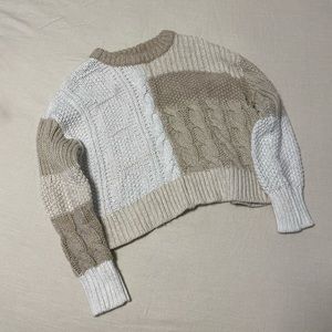 Aerie Patchwork Sweater